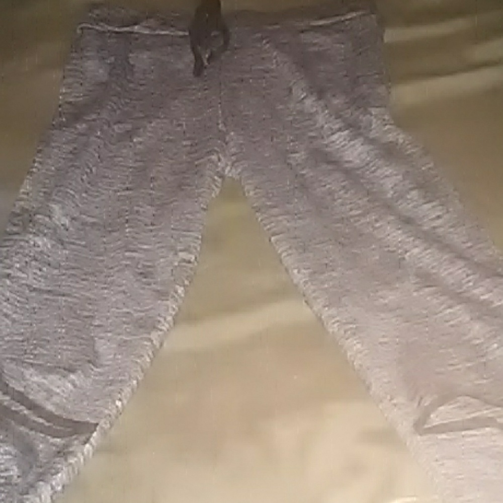 Gray fitness tights